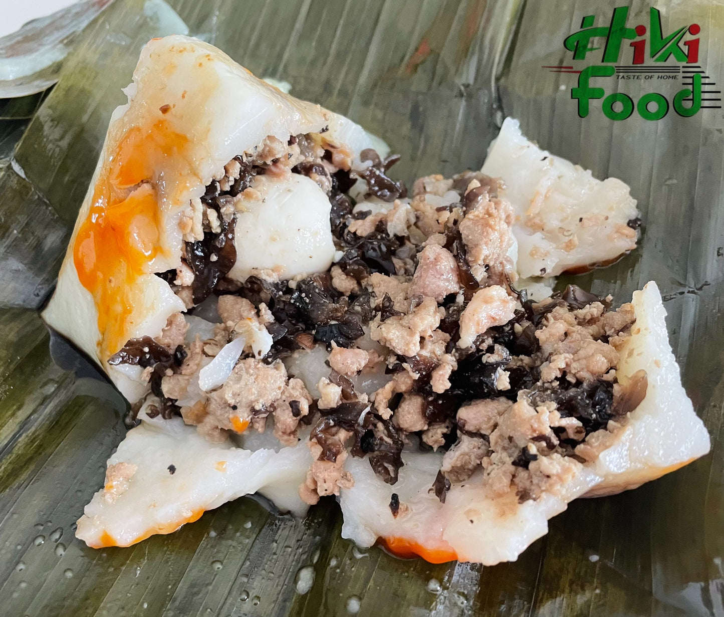 Pyramidal Glutinous Rice Cake 1 Piece/Banh Gio Thit Trung Cut 1 Cai