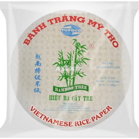 BAMBOO TREE Rice Paper 31cm Spring Roll 340g (BBD 02/09/2024)