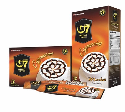 Trung Nguyen Instant Cappuccino Mocha G7 12 x 18g