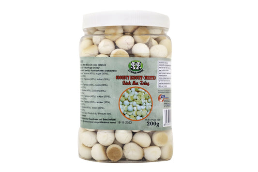 PANDA Coconut Biscuit (White) Banh Men Trang 200g