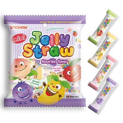 L1 - Jelly Straw Assorted Mini Bag 200G