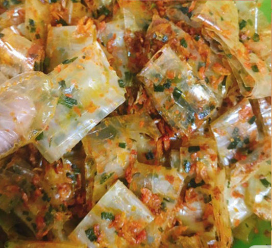 Onion Shrimp Sate Rice Paper/ Banh Trang Sate Tom Hanh 50g