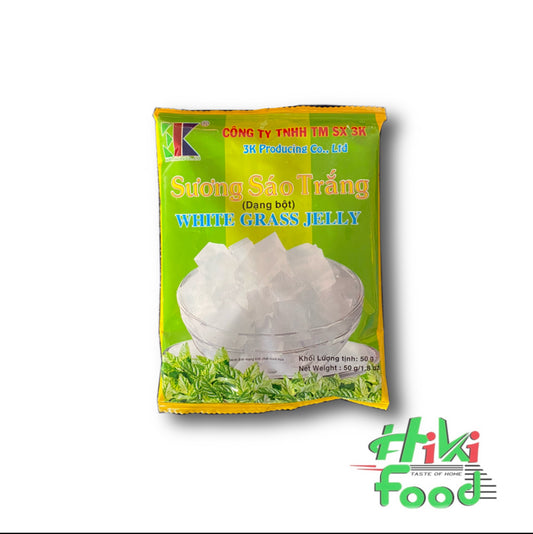 3K White Grass Jelly/ Bot Suong Sao Trang 50g