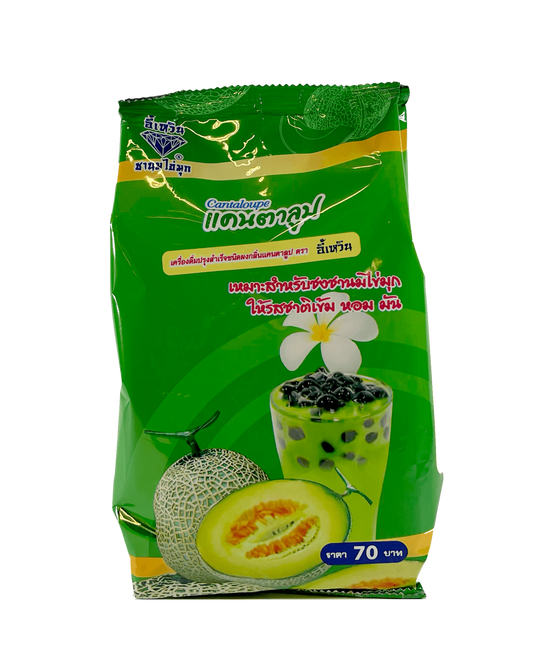 EWERN Bubble Milk Tea Cantaloupe POWDER 450g / Bot Tra Sua EWERN Dưa Lưới 450g