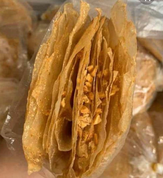 Garlic Rice Paper/ Banh Trang Tron Muoi Toi