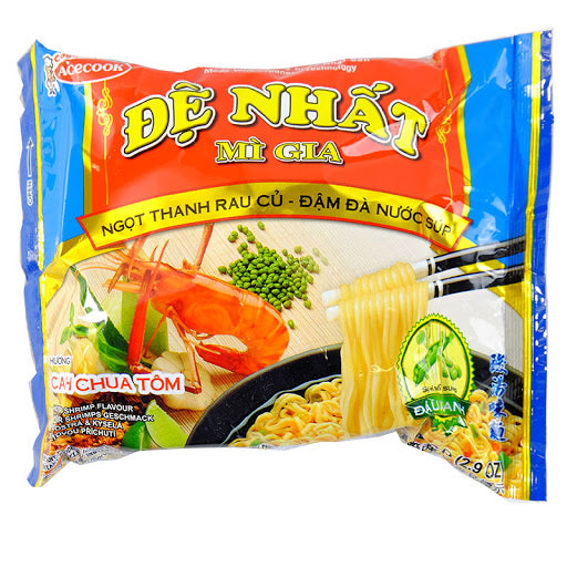 A1 - ACECOOK De Nhat Inst Noodle Hot&Sour Shrimp 82g