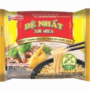 ACECOOK De Nhat Inst Noodle Kim Chi Chicken 30x 80g 1 box