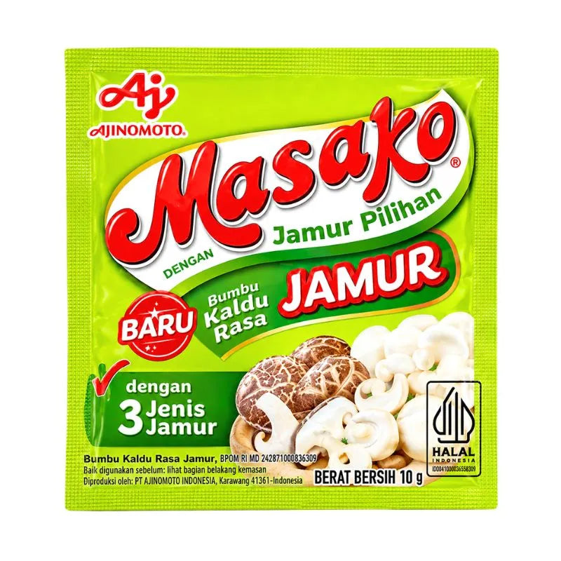 Ajinomoto Masako Jamur Mushroom Flavor Seasoning Powder - 10g-Global Food Hub