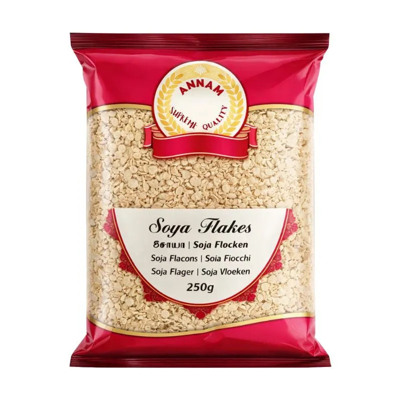 Annam Soya Flakes - 250g-Global Food Hub