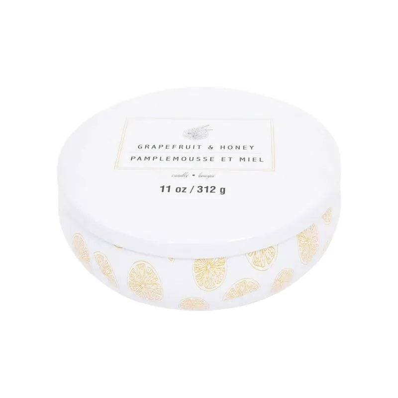 Ashland Home Fragrance 3-wick Tin Grapefruit & Honey - 312g-Global Food Hub