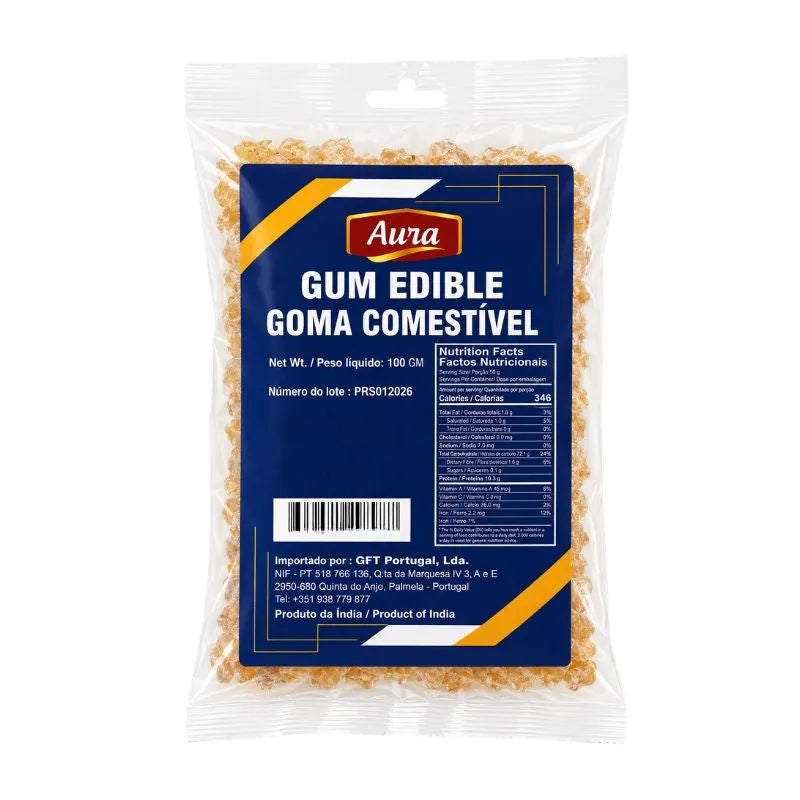 Aura Edible Gum (Gundarkani)- 100g-Global Food Hub