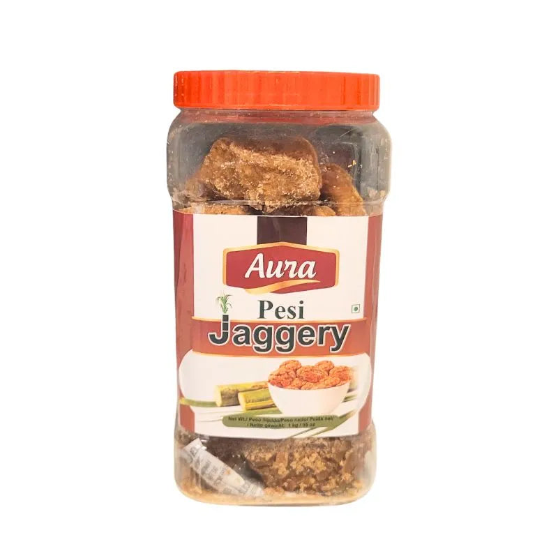 Aura Pesi Jaggery - 1kg-Global Food Hub