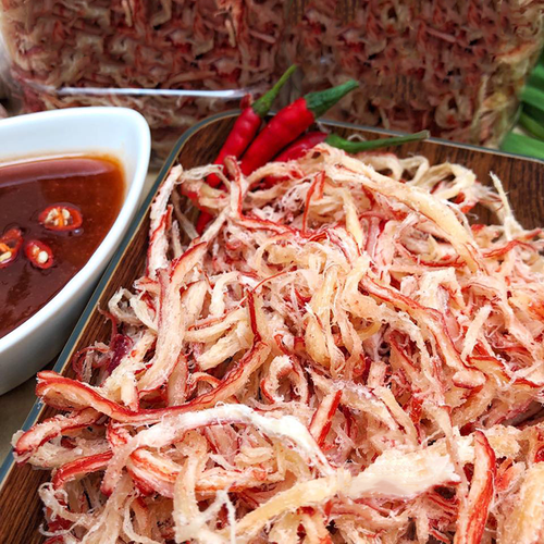 Dried Coco Steamed Squid/ Muc Hap Nuoc Dua 300g