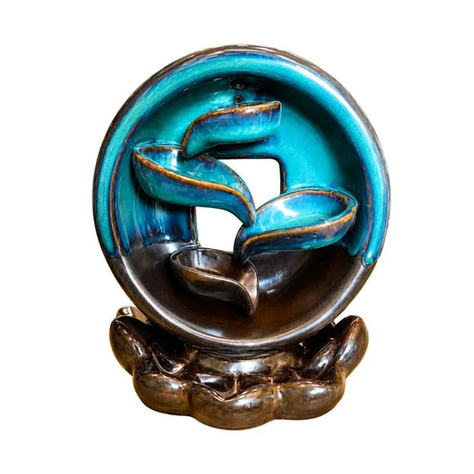 Back Flow Cone Incense Holder (Exclusive cones)-Global Food Hub