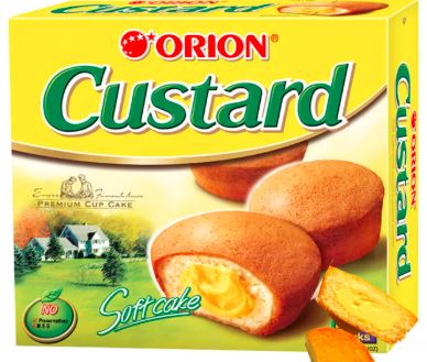 ORION Original Soft Cake 282g / Banh Custas Kem Trung