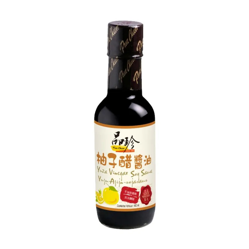 Best Before 10th April'26 Pun Chun Yuza Vinegar Soy Sauce - 160ml-Global Food Hub