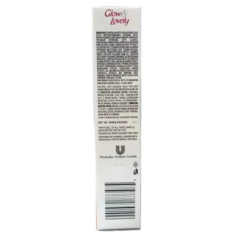 Best Before 31 Dec'25 Fair and Lovely / Glow and Lovely Ayurvedic Care Face Cream - 50g-Global Food Hub