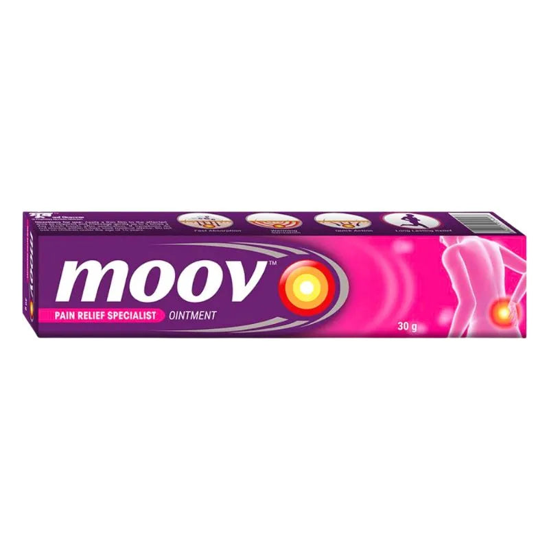 Best Before 31 July'26 Moov Pain Relief Balm - 30g-Global Food Hub