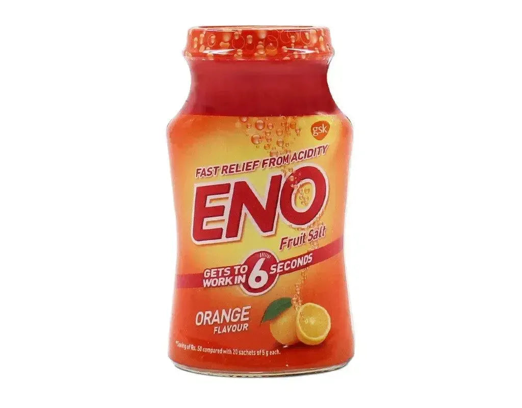 Best Before 31 May'26 ENO Fruit Salt Orange - 100g-Global Food Hub