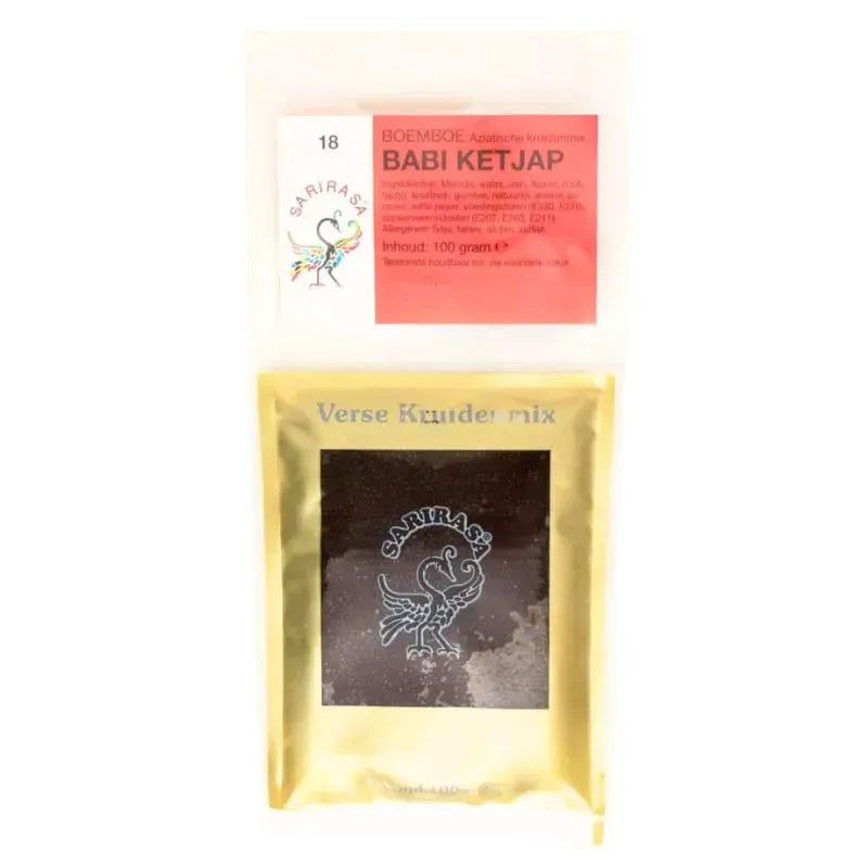 Best Before 31st Aug'26 Sarirasa Boemboe Babi Ketjap - 100g-Global Food Hub