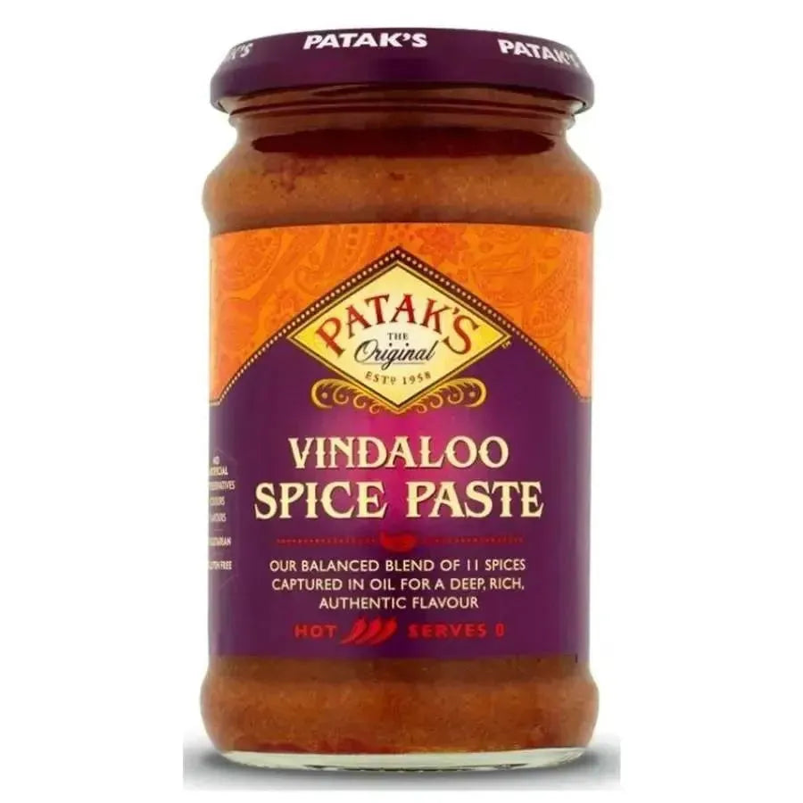 Best Before 31st July'26 Patak's Vindaloo Paste - 283g-Global Food Hub
