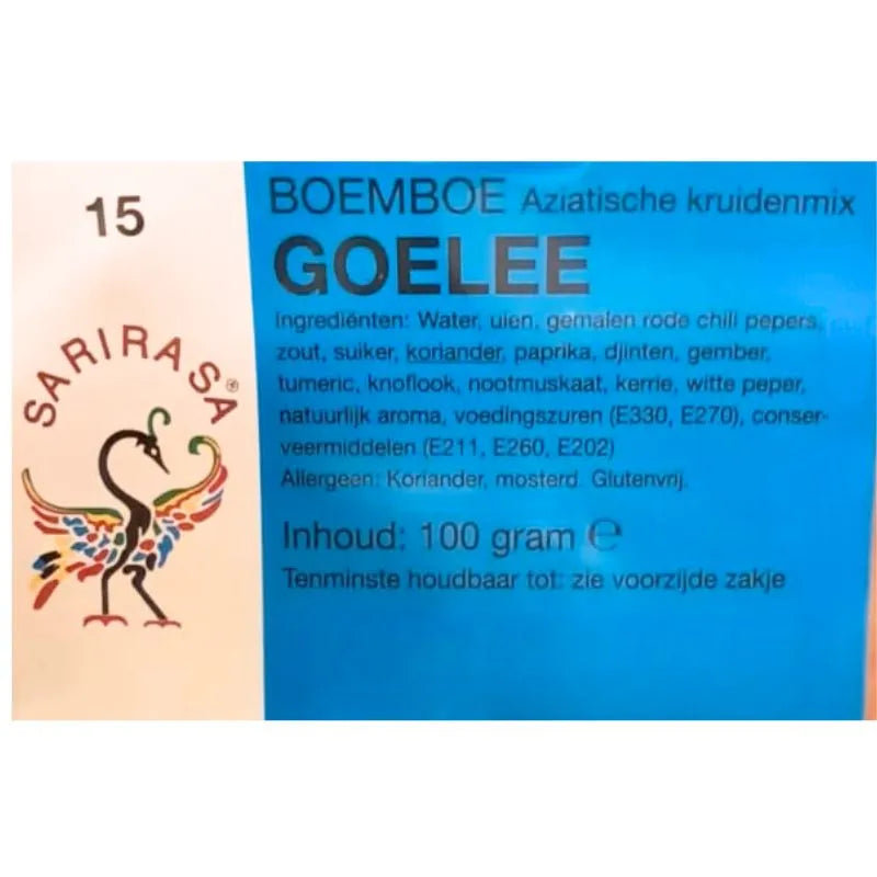 Best Before 31st May'26 Sarirasa Boemboe Goelee - 100g-Global Food Hub