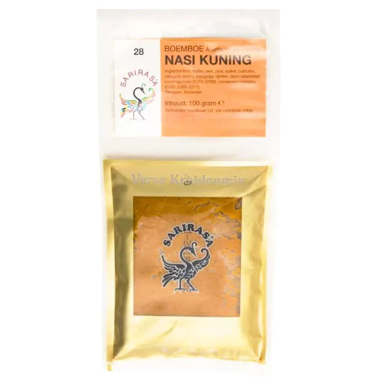Best Before 31st May'26 Sarirasa Boemboe Nasi Kuning - 100g-Global Food Hub