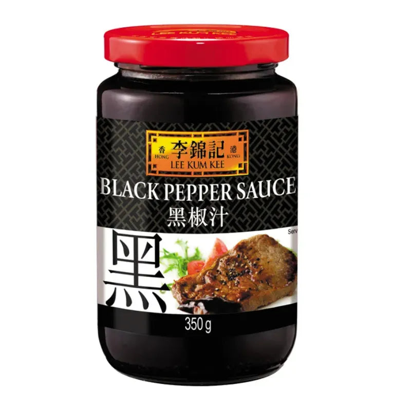 Best Before 5 September '26 - LKK - Black Pepper Sauce - 350g-Global Food Hub