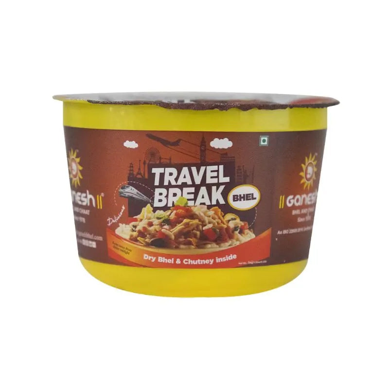 Best Before 7 August 2026 - Ganesh Travel Break Bhel - 100g-Global Food Hub
