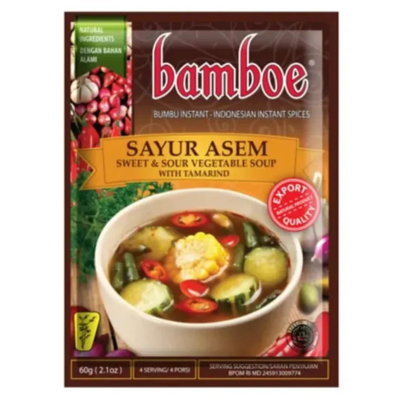 Best Before 9th July'26 Bamboe Bumbu Sayur Asem - 60g-Global Food Hub