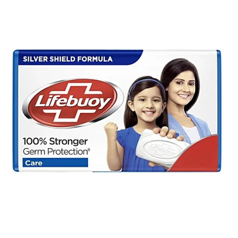 Best Before April 2026 - Lifebuoy Care Soap Bar Active Silver Formula - 100g-Global Food Hub