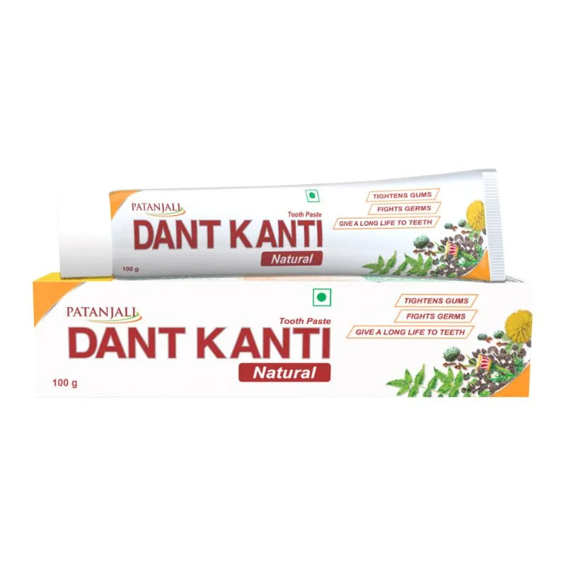Best before 30th Sep'26 - Patanjali Toothpaste Dant Kanti - 100g-Global Food Hub
