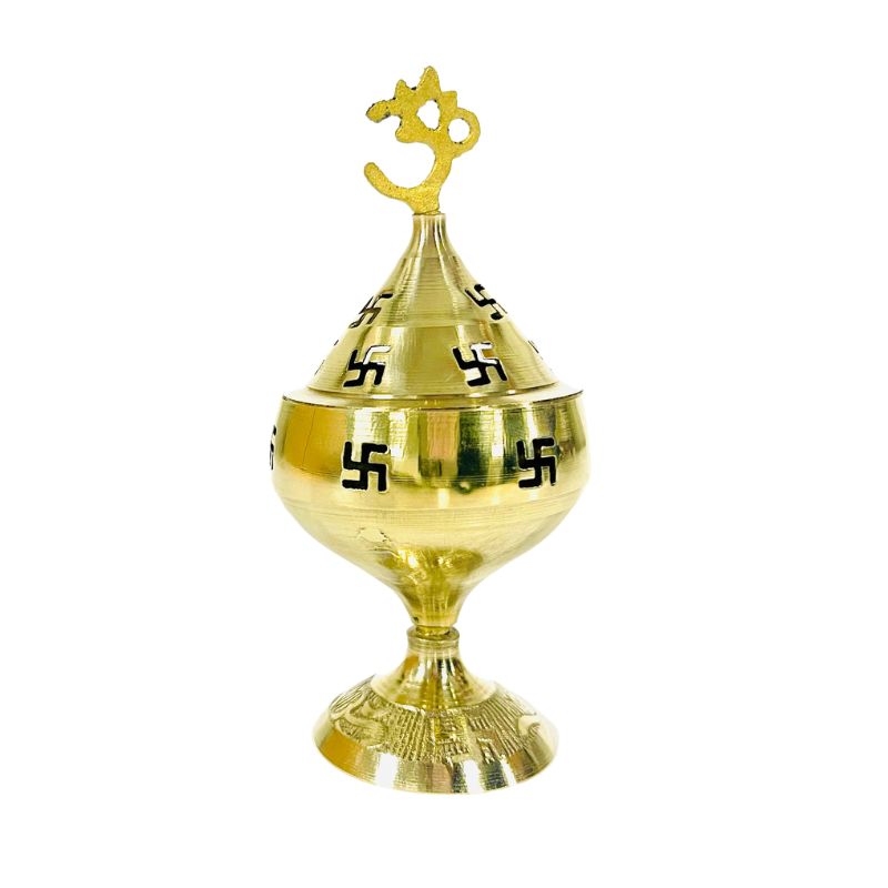 Brass Akhand Jyot Diya-Global Food Hub