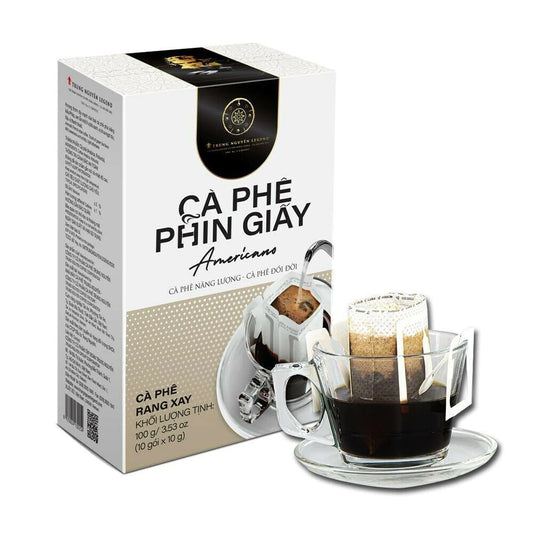 Trung Nguyen Drip Coffee Legend  - Vietnamese blend 12 x 18g/ Cà Phê Phin Giấy Việt Nam (BBD 15/01/25)