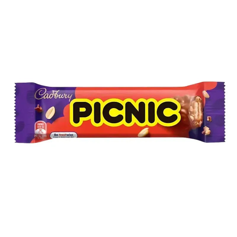 Cadbury Picnic Chocolate Bar - 48g-Global Food Hub