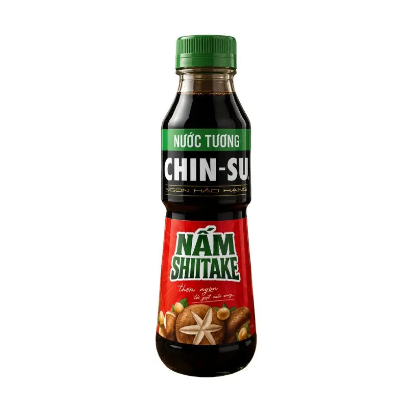 Chinsu Soy Sauce Shiitake - 330ml-Global Food Hub