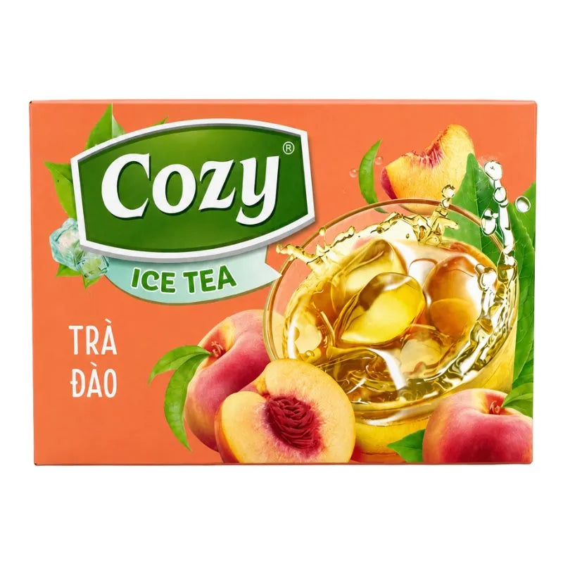 Cozy Peach Iced Tea/ Tra Dao - 240g (16x15g)-Global Food Hub