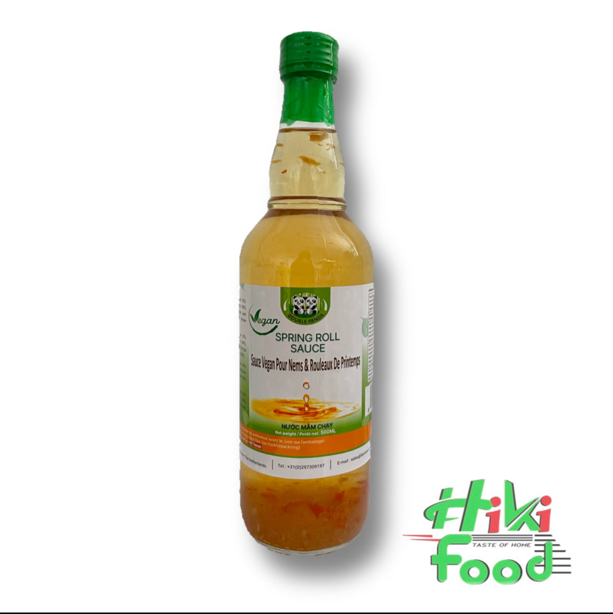DOUBLE PANDA Vegan Springroll sauce 500ml / Nuoc Mam Chay Toi Ot (BBD 09/2024)