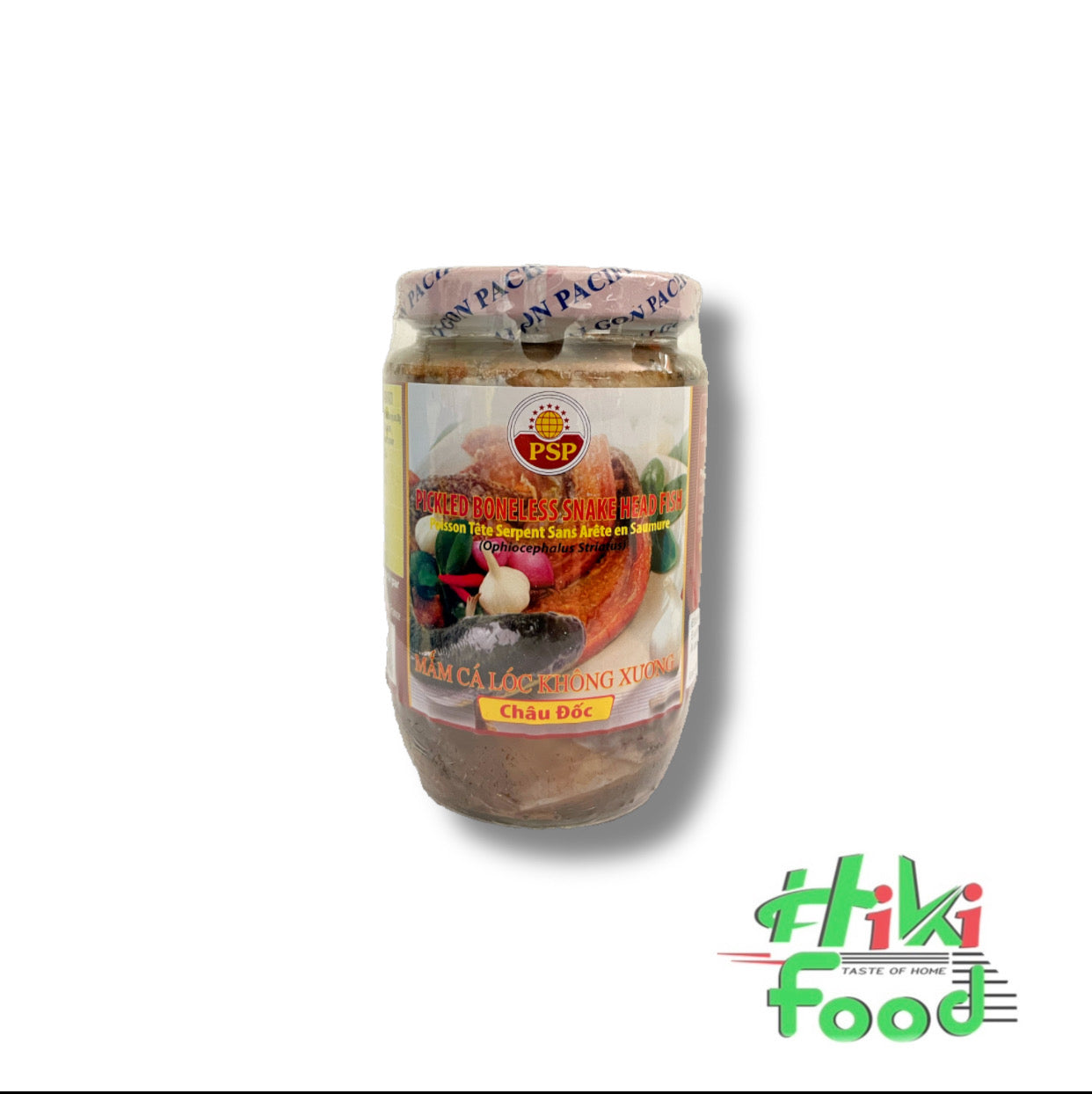 Pickled Boneless Snake Head Fish Mam Ca Loc Chau Doc Khong Xuong 454g