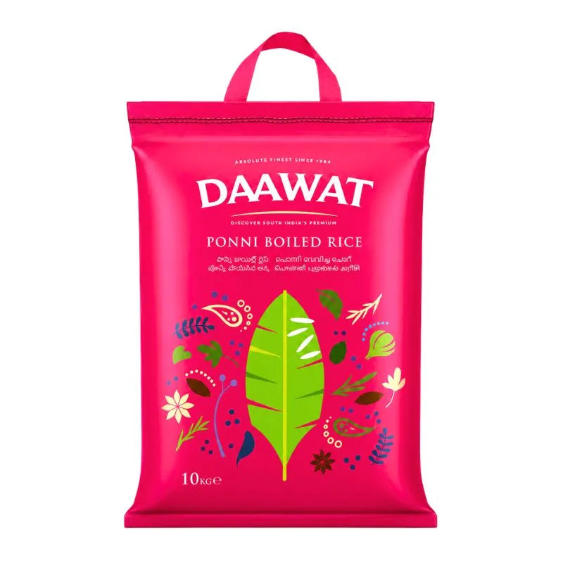 Daawat Ponni Boiled Rice - 10Kg-Global Food Hub