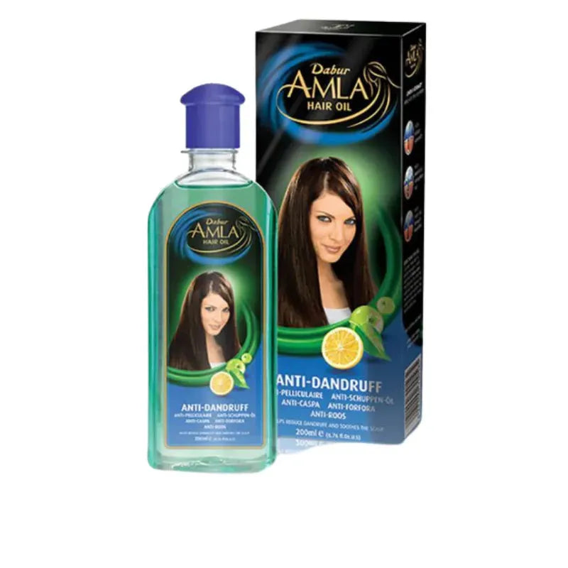 Dabur Amla Anti Dandruff Hair Oil - 200ml-Global Food Hub