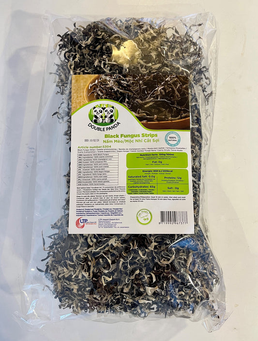Double Panda Black Fungus Strips 1kg/Nam Meo Cat Soi 1kg