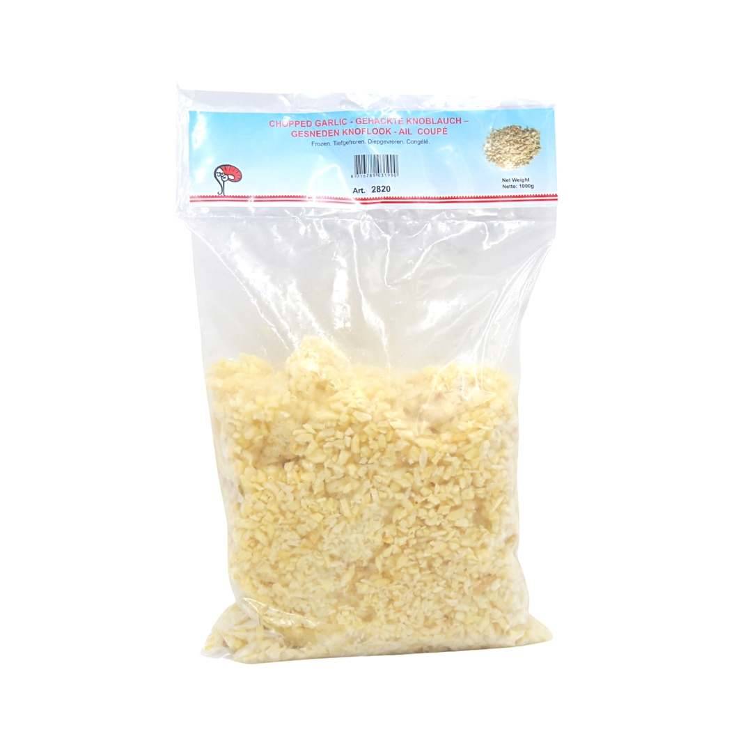 Frozen Chopped Garlic / Toi Bam Dong Lanh 1Kg
