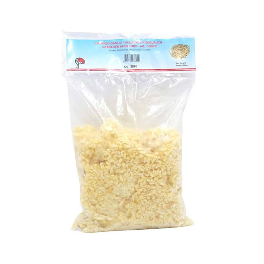Frozen Chopped Garlic / Toi Bam Dong Lanh 1Kg