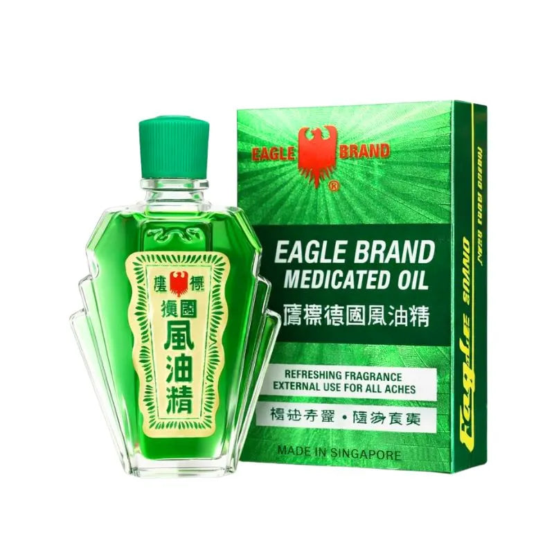 Eagle Brand Medicated Oil - 12ml-Global Food Hub