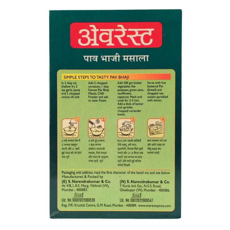 Everest Pav Bhaji Masala - 100g-Global Food Hub
