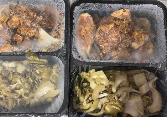 Caramel Fish With Homemade Sour Custard / Ca Kho To - Dua Chua Homemade 1-2 Portions