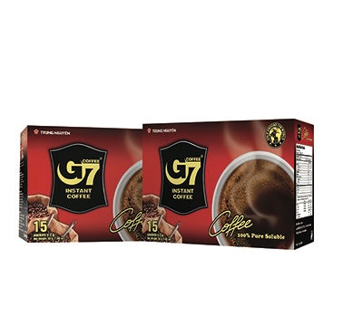 Trung Nguyen Instant Black Coffee G7 15x2g/ Ca Phe Den