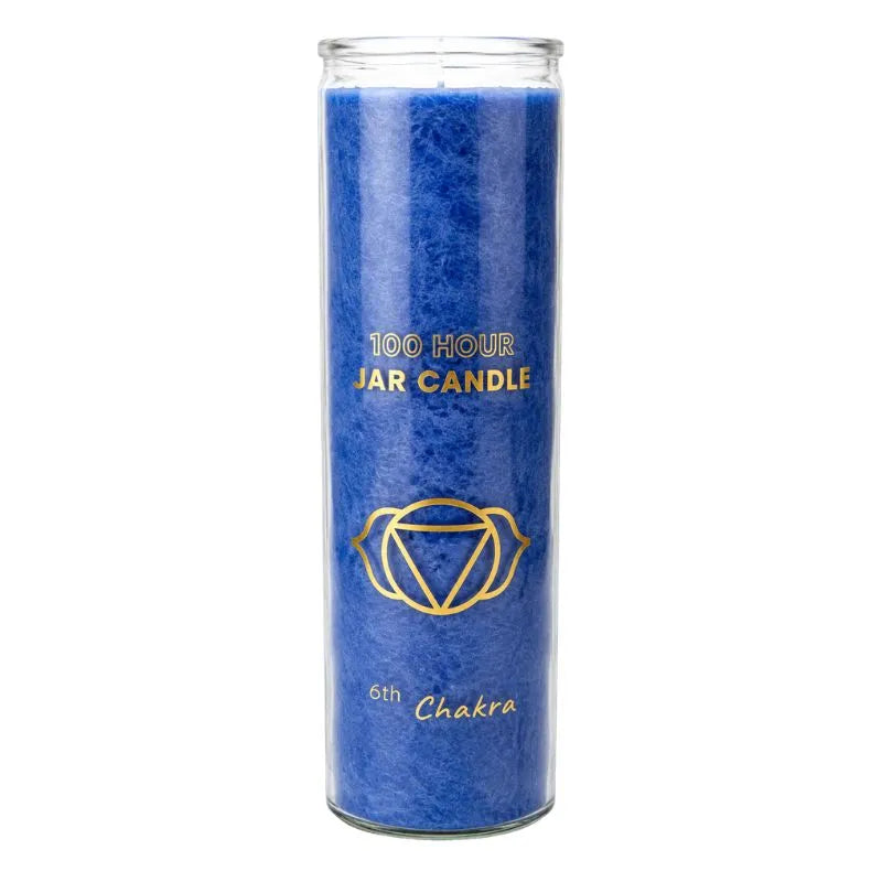 Fair Trade 6th Chakra Stearine Candle in Glass – Indigo-Global Food Hub