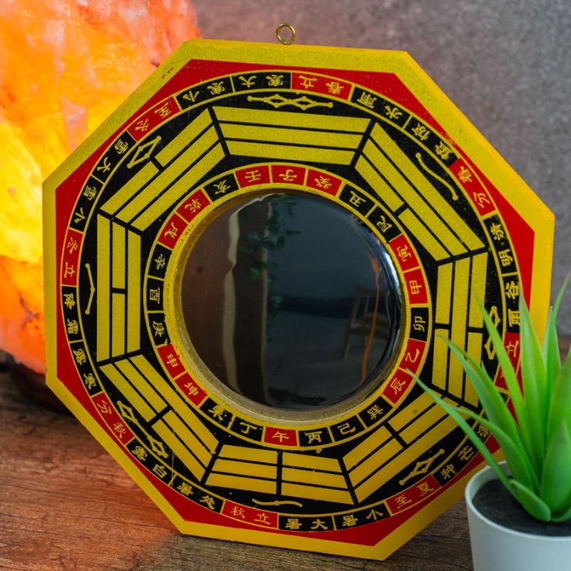 Feng Shui Bagua Mirror Sphere (20 cm)-Global Food Hub